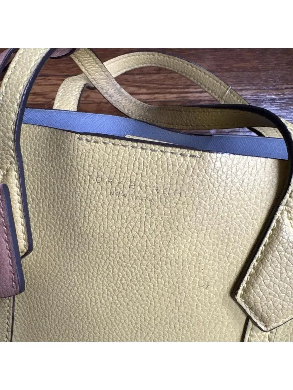 Tory Burch Women's Yellow and Green Bag